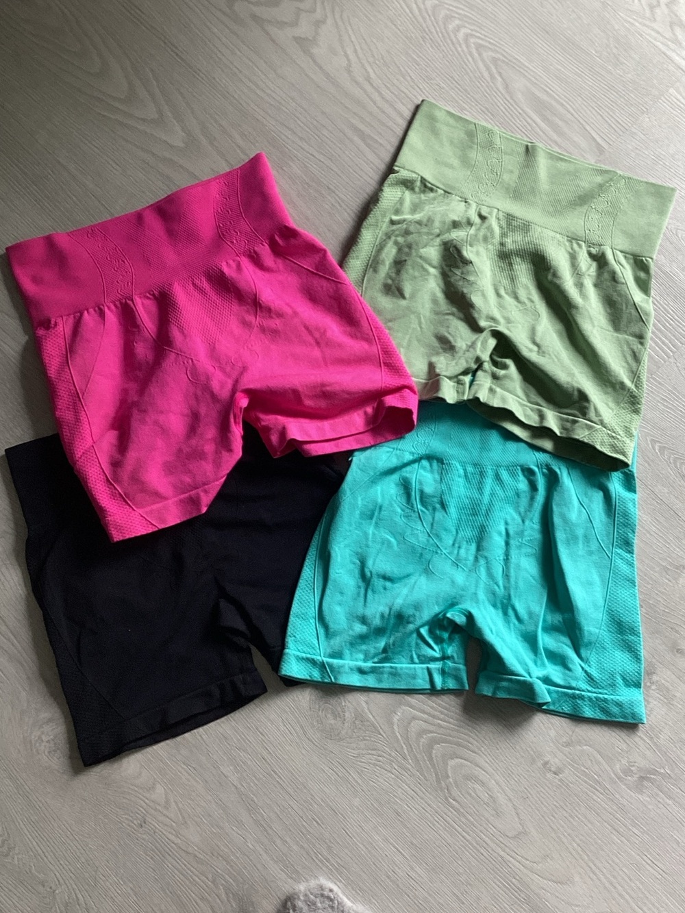 Athleta Women's Athletic Shorts - Pink, Black, Light Green, Teal